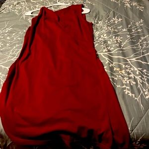 Knee length tank dress never worn perfect for a picnic on the 4th of July